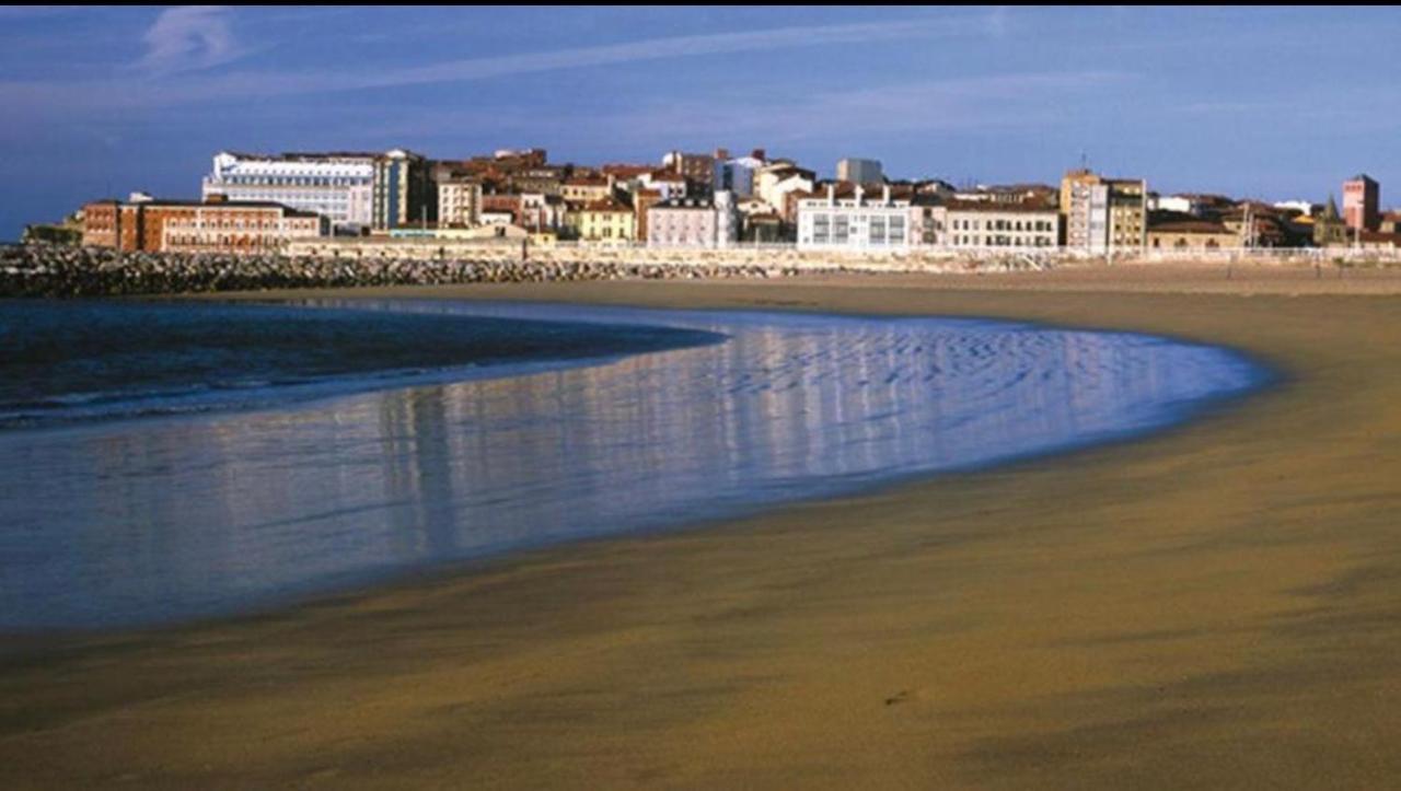 Residencial Playa Poniente 66 De Gijon Gijón Exterior foto